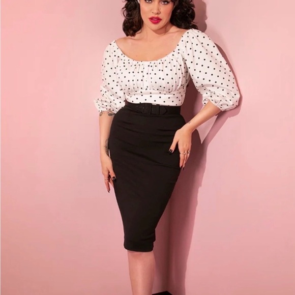 Vixen Daydream Wiggle Dress in Sunset Blue - Picture 2 of 2